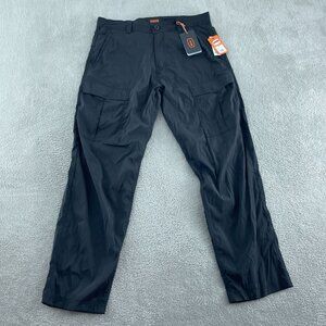Bass Outdoor Mens All Grounds Cargo Tech Pants 34 Taper Fit NWT 4547